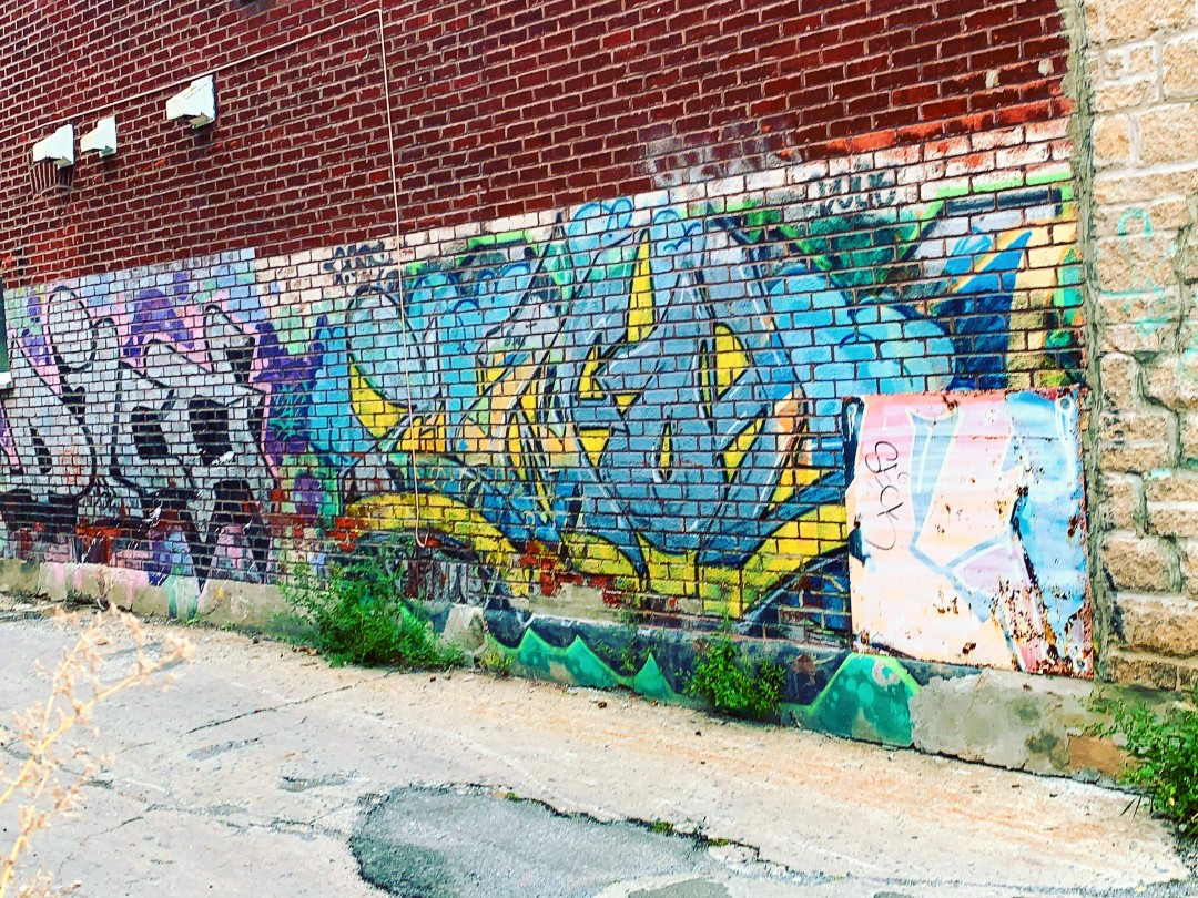 Ruelle Graffiti Tetreaultville Mercier Est
