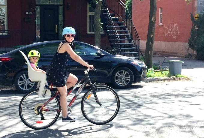 Hochelaga à vélo en famille