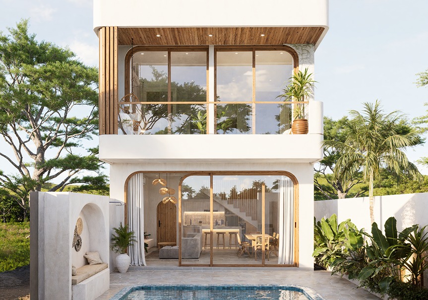 2 BEDROOM 2 Floor Mediterranean Villas in Balangan (VLBLG007A)