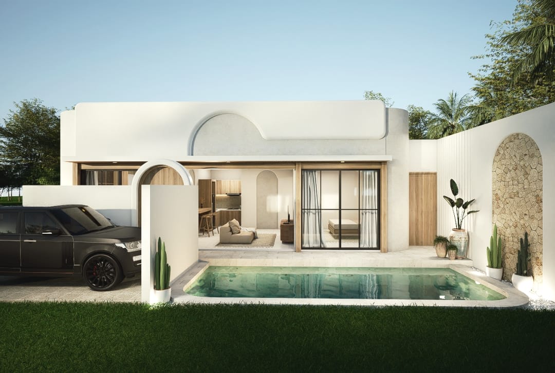 2 BEDROOM Bohemian Style Villa type A in Ungasan (VLUGS049A)